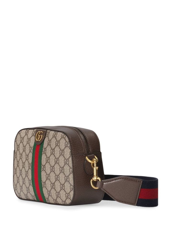 Gucci Ophidia GG Messenger Bag - Farfetch Gucci Brown Coated Canvas Shoulder Bag, Brown Gucci Coated Canvas Shoulder Bag, Gucci Coated Canvas Shoulder Bag With Branded Hardware, Gucci Shoulder Bag With Branded Hardware In Coated Canvas, Gucci Shoulder Bag In Signature Coated Canvas For Everyday, Gucci Bag With Gold-tone Hardware In Signature Coated Canvas, Gucci Signature Coated Canvas Travel Shoulder Bag, Gucci Leather Shoulder Bag With Leather Trim, Gucci Monogram Canvas Shoulder Bag With Branded Hardware