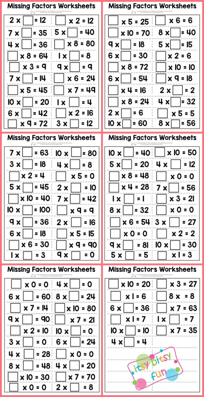 the missing numbers worksheet is shown in red and white with black numbers on it