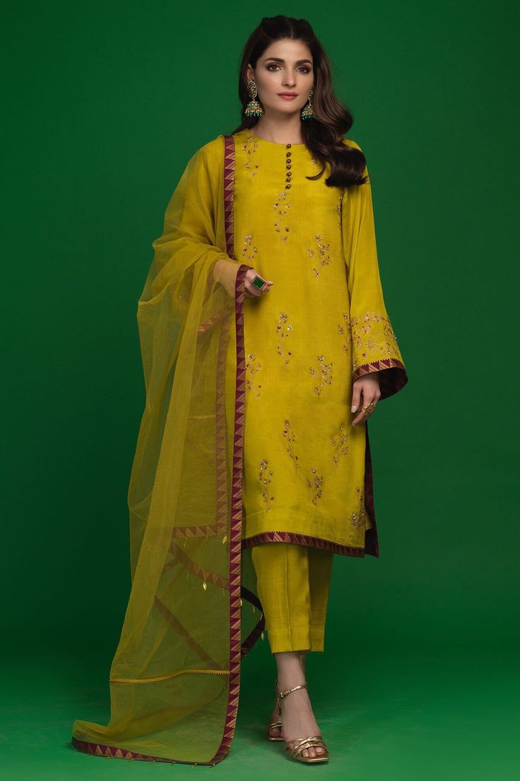 Reema (Three Piece)-Restocked – Zaaviay Green Anarkali With Naqshi Detailing, Festive Green Naqshi Salwar Kameez, Green Naqshi Dupatta For Festivals, Designer Green Salwar Kameez With Naqshi, Semi-stitched Green Kurta With Naqshi, Green Anarkali Salwar Kameez With Naqshi Detailing, Green Anarkali Salwar Kameez With Naqshi, Festival Green Unstitched Suit With Naqshi, Green Naqshi Dupatta For Diwali