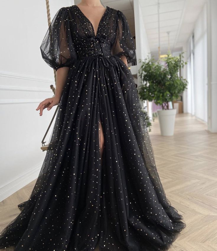 la femme dans l’art on Twitter: "Teuta Matoshi… " Prom Dresses Sparkly, 파티 드레스, Long Prom Gowns, فستان �سهرة, A Line Prom Dresses, Glamorous Wedding, Prom Dresses With Sleeves, Tulle Prom Dress, Evening Gowns Formal