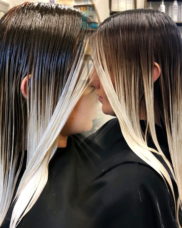 Wet Balayage, Black And White Hair, Perfect Blonde Hair, Balayage Technique, Hair Color Formulas, Hair Techniques, Hair Done, Hair Color Techniques, Balayage Hair Blonde