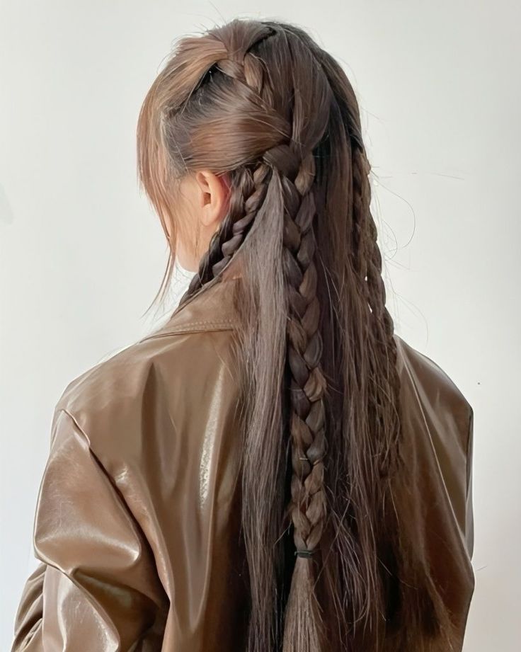 sleek bun easy bun hairstyles sleek hairstyles mom cut pretty hairstyles Everyday Hairstyle, Κούρεμα Bob, Kadeřnické Trendy, Hair Style Korea, Hair Inspiration Long, Vlasové Trendy, Fishtail Braid, Ribbon Hairstyle, Fall 24