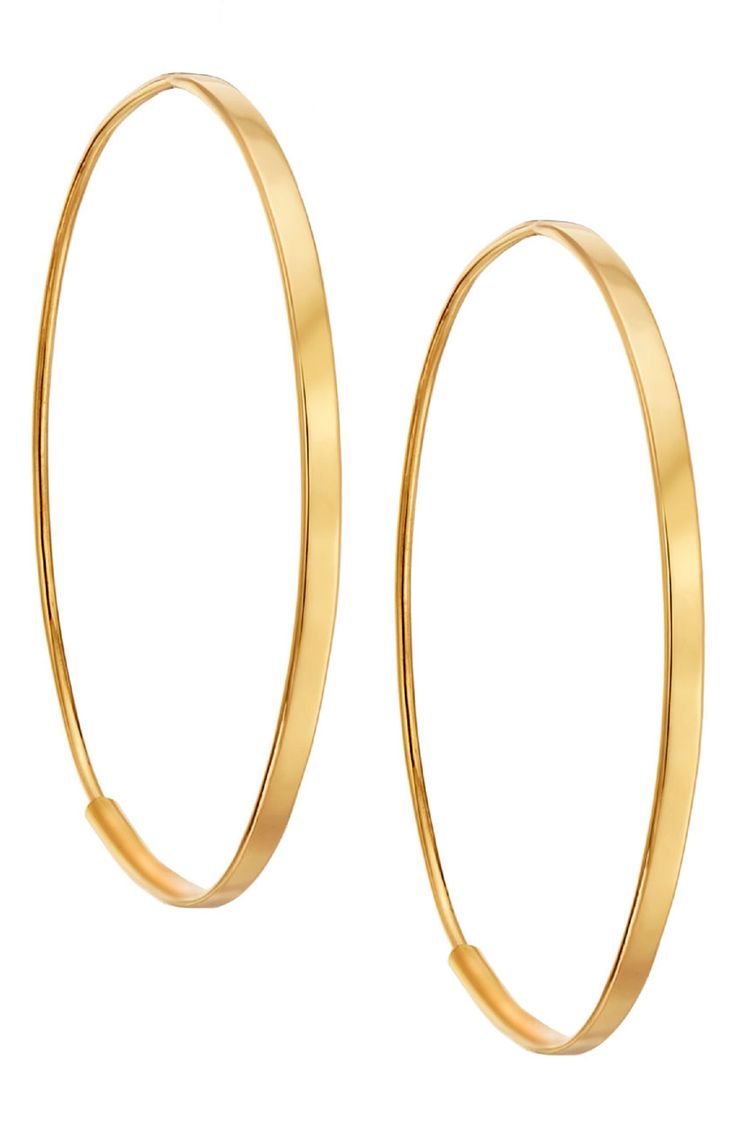 Take your hoop-earring collection to a distinctly modern destination with a pair of oval hoops crafted with flat edges in 14-karat gold. Style Name:Lana Jewelry Small Flat Oval Hoop Earrings. Style Number: 5940099. Available in stores. Modern Oval 14k Gold Hoop Earrings, Modern 14k Gold Oval Hoop Earrings, Modern Oval Hoop Earrings, Modern Oval Hoop Earrings With Shiny Finish, Contemporary Oval Yellow Gold Jewelry, Contemporary Yellow Gold Oval Jewelry, Modern Yellow Gold Diamond Hoop Earrings, Modern Yellow Gold Open Hoop Earrings, Modern Yellow Gold Open Circle Hoop Earrings