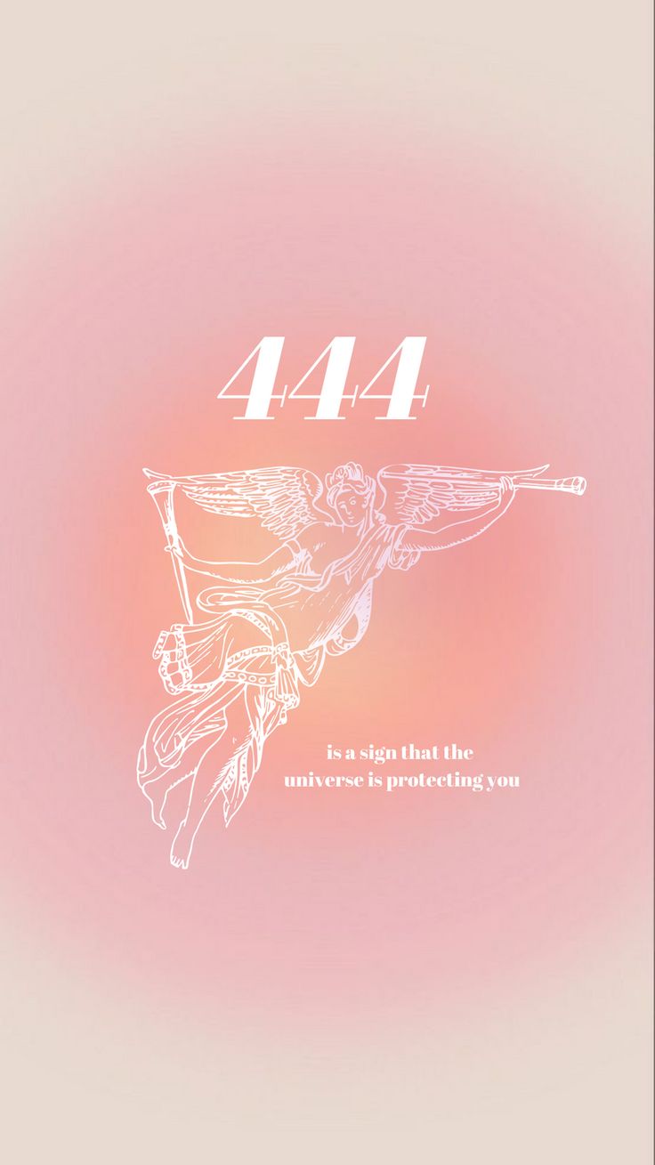 a pink and white photo with the number 414 on it