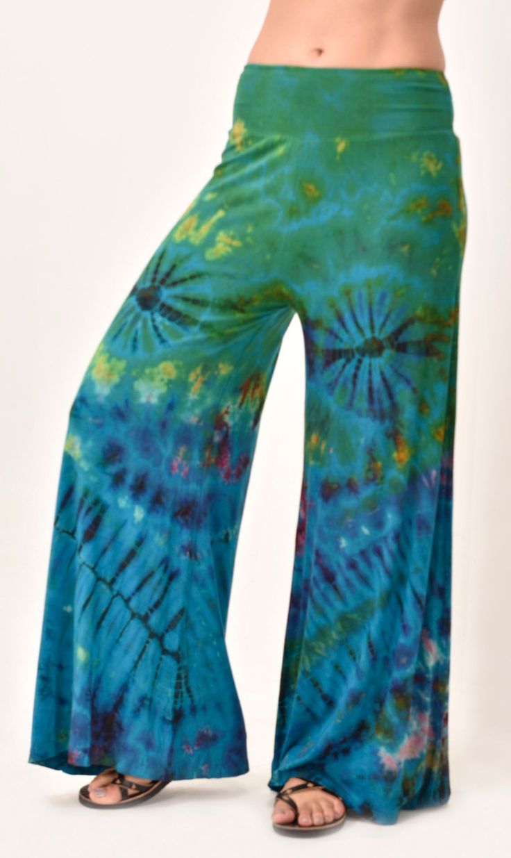 Tie Dye Wide Leg Pants Hippie Pants Tie Dye Pants Boho Chic | Etsy Hippie Fitted Bottoms For Festivals, Hippie Stretch Bottoms For Festival, Fitted Hippie Harem Pants For Festival, Bohemian Bottoms For Music Festival, Summer Festival Wide-leg Harem Pants, Bohemian Style Bottoms For Music Festival, Fitted Harem Pants For Summer Festivals, Bohemian Fitted Bottoms For Festivals, Stretch Harem Pants For Festivals