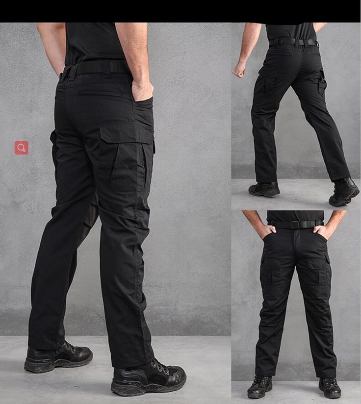 Main fabric composition: polyester fiber size S M L XL XXL Pants length 102 104 106 108 112 waistline 74 78 86 90 94 Hips 101 106 111 116 121 Trousers 39 40 41 42 43 Black Combat Pants With Pockets, Black Combat Pants With Cargo Pockets, Black Combat Pants With Side Pockets, Techwear Cargo Pants For Hiking, Black Combat Cargo Pants, Black Utility Pants For Outdoor, Black Cargo Pants With Multiple Pockets For Outdoor Activities, Black Techwear Bottoms For Outdoor Activities, Black Cargo Pants With Multiple Pockets For Outdoor