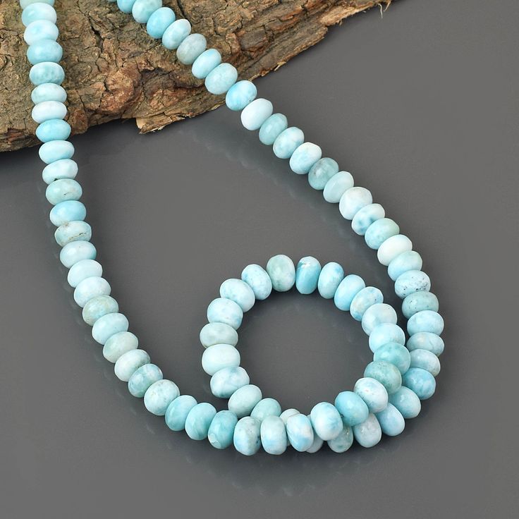 Excellent Quality Larimar Gemstone Necklace,Smooth Roundel Larimar Beads Jewelry Gift,Beaded Genuine Larimar Stone Necklace Gift for Her . Shape- Roundel Size- 6.5 -7mm Length- 45CM Metal- Pure 925 Sterling Silver All of my jewelry is designed and handcrafted by me. I love to experiment with many different designs and although I may make similar designs more than once, each piece of jewelry is truly one of a kind due to variations between gemstones and within my own craft work. All my jewelry is Larimar Gemstone Beads Round Jewelry, Round Larimar Gemstone Beads Jewelry, Blue Larimar Jewelry With Gemstone Beads, Larimar Gemstone Bead Necklaces For Gifts, Larimar Gemstone Beads Necklace As Gift, Larimar Gemstone Beads Necklace For Gift, Handmade Round Larimar Necklaces, Handmade Larimar Round Necklace, Larimar Round Beads Jewelry For Gifts