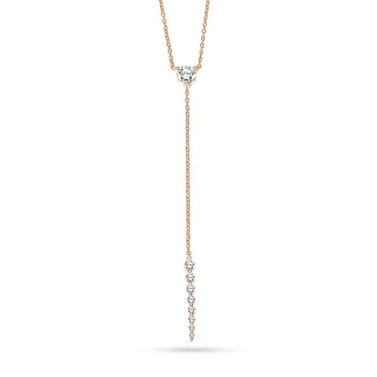 This awe-inspiring necklace features a floating lab created diamond pear and two graduated lab created diamond bars. It's the subtle statement your look needs. Color: DEF Clarity: SI1-SI2 Stone(s): Lab Created Diamonds Total Carat Weight: 0.827 Adjustable Cable Chain (16”-18” in length) and Lobster Clasp Closure Elegant Lariat Necklace With Detachable Pendant For Formal Occasions, Elegant Formal Lariat Necklace With Detachable Pendant, Formal Fine Jewelry Lariat Necklace With Pendant, Formal Fine Jewelry Lariat Pendant Necklace, Elegant Pendant Lariat Necklace For Formal Occasions, Luxury Lariat Necklace With Detachable Pendant, White Gold Clavicle Chain Lariat Necklace For Formal Events, Formal Lariat Necklace With Clavicle Chain In Fine Jewelry, Formal Fine Jewelry Lariat Necklace With Clavicle Chain