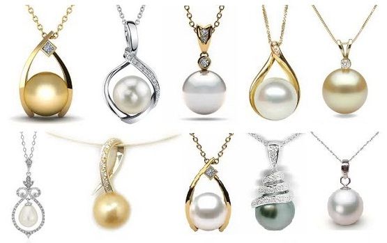 9 Different Types Pearl Pendant Jewellery Designs Modern Pearl Jewelry Design, Modern Pearl Necklace Design, Simple Pearl Pendant, Tahitian Pearl Pendant, Ruby Necklace Pendant, Pearl Jewelry Design, Pearl Necklace Designs, Simple Pearl, Gold Jewelry Simple