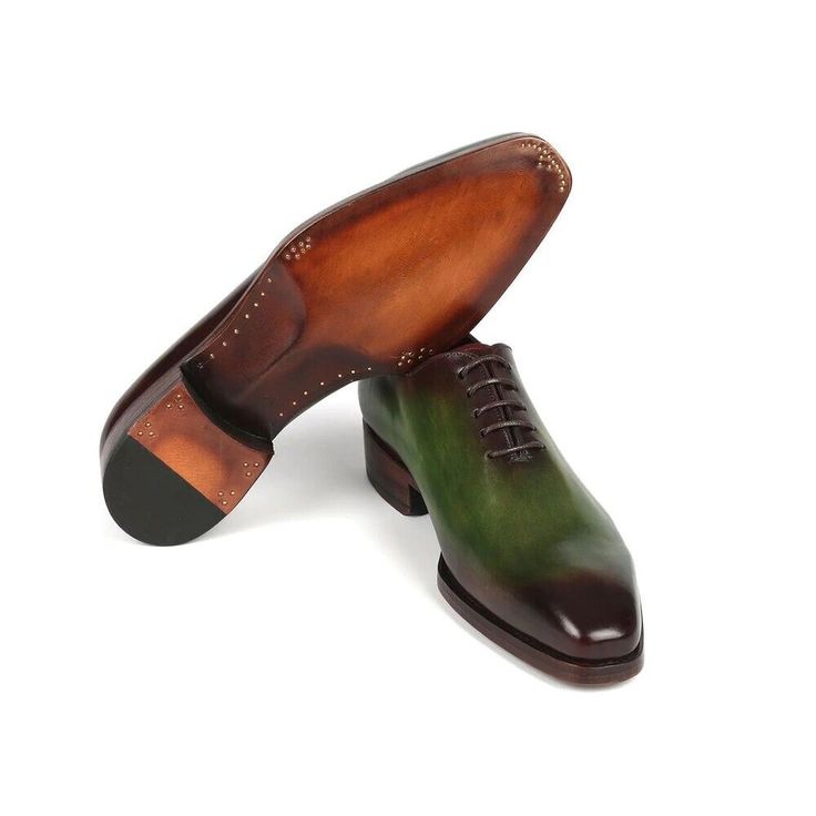 Leather Closed Toe Shoes For Groom, Green Formal Leather Shoes With Brogue Detailing, Formal Green Leather Shoes With Brogue Detailing, Green Leather Brogue Shoes For Formal Occasions, Green Leather Sole Pointed Toe Dress Shoes, Classic Round Toe Dress Shoes For Groom, Wedding Oxfords With Rubber Sole And Almond Toe, Classic Dress Shoes With Round Toe For Groom, Wedding Oxfords With Almond Toe And Rubber Sole