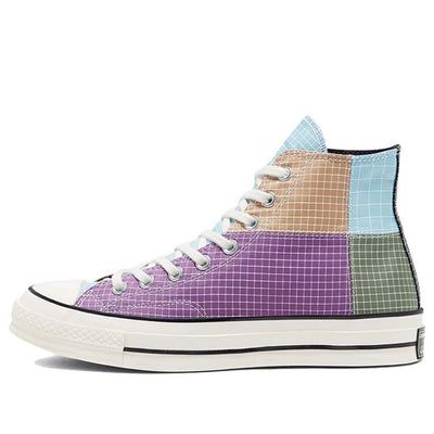 Converse Chuck 70 Hi Quad Ripstop 'Multi-Color' 166317C (SNKR/Unisex/High Top/Multicolor) Converse Chuck 70, Chuck 70, Stylish Sneakers, Converse Chuck, Converse High Top Sneaker, Converse Chuck Taylor High Top Sneaker, Canvas Shoes, Quad, High Top