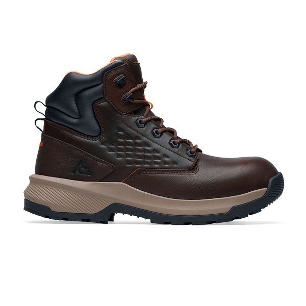 A powerful, dependable work boot with a lightweight feel and intelligently designed features.  A water-resistant leather upper and our proprietary Revive™ midsole cushioning system provide great indoor/outdoor use.  When you’re working, these boots will make your life easier and your steps more assured.  The exclusive Gladiator™ outsole is slip-resistant, abrasion-resistant, oil-resistant and clog-resistant. Rugged Leather Waterproof Boots With Shock Resistance, Brown Shock Resistant Boots With Round Toe, Shock Resistant Leather Boots For Outdoor Activities, Leather Boots For Outdoor Activities With Shock Resistance, Shock Resistant Leather Work Boots For Outdoor, Leather Shock Resistant Boots For Outdoor Activities, Leather Work Boots Shock Resistant For Outdoor Work, Leather Work Boots For Outdoor Work, Shock Resistant, Brown Shock Resistant Waterproof Boots For Outdoor Work