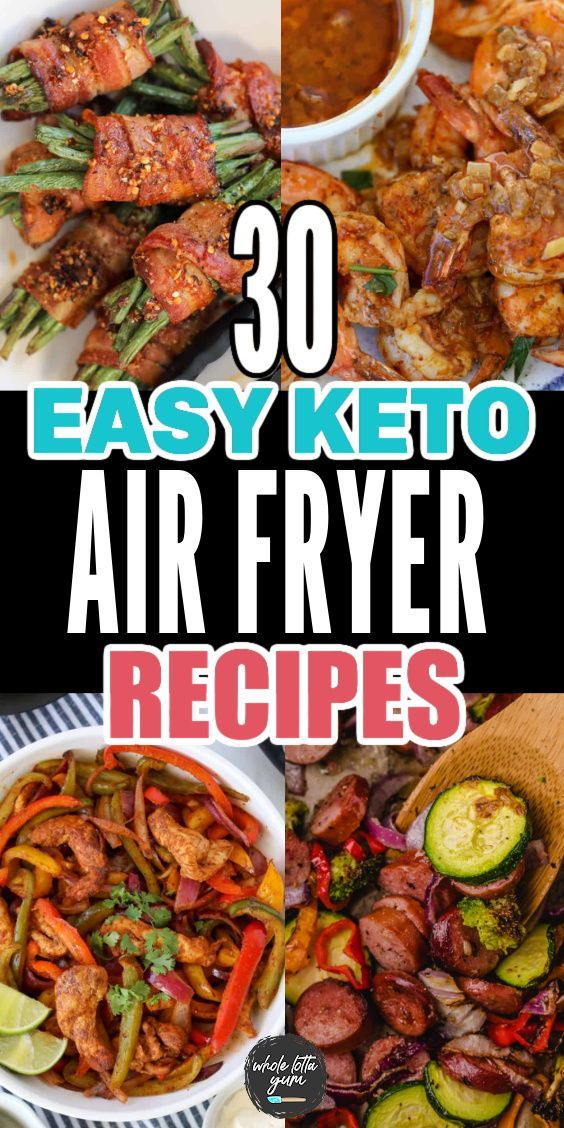 30 easy keto air fryer recipes that are ready in less than 30 minutes