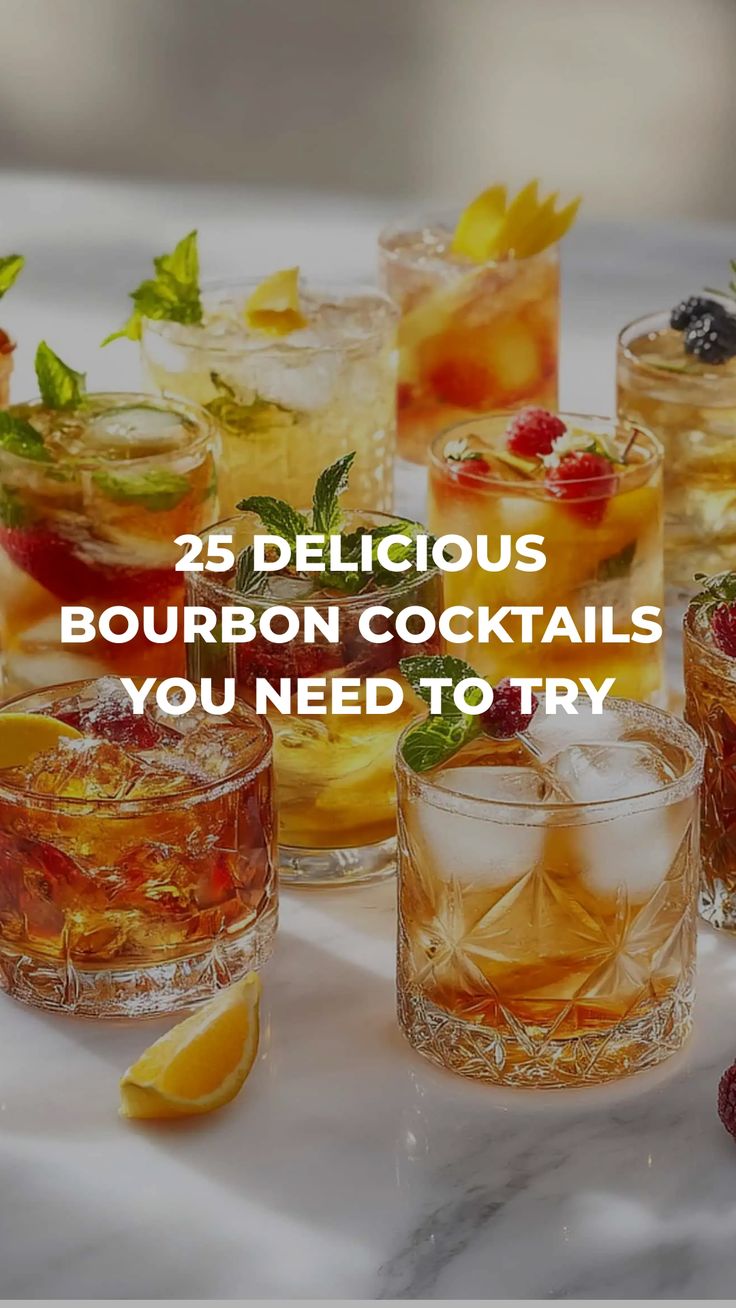 the 25 delicious bourbon cocktails you need to try