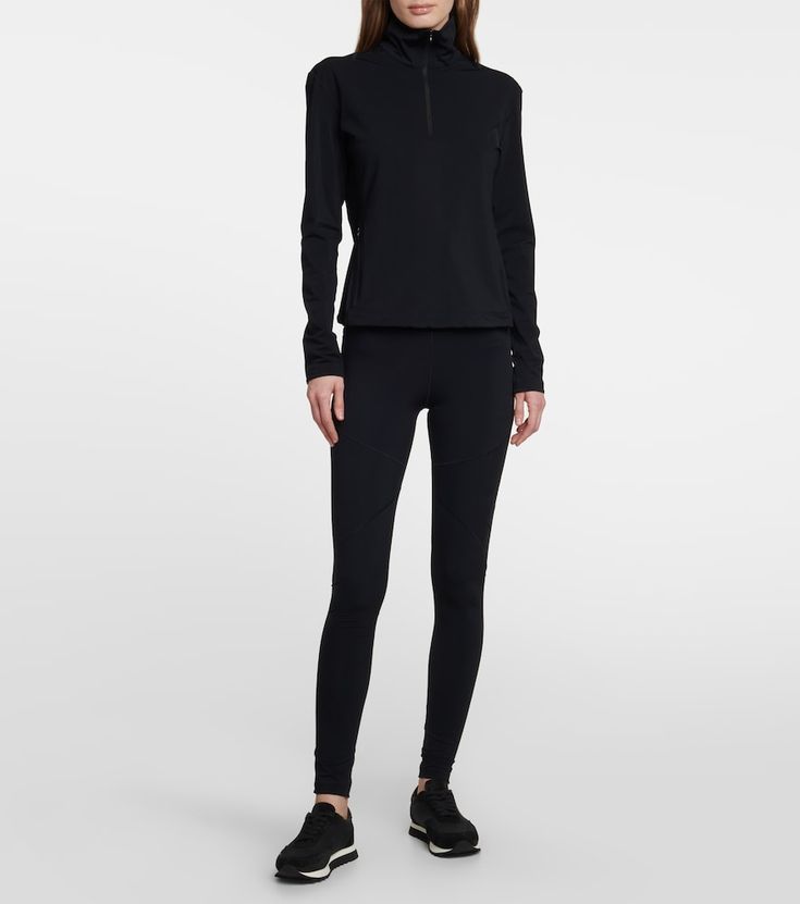 Find THE ROW Speedy Jersey Leggings on Editorialist. Material: 59% polyamide, 41% elastane. Care instructions: machine wash at 30 degrees. Made in the USA. Zipped ankle cuffs. Jersey Turtleneck, Jersey Leggings, Turtleneck Top, Ankle Cuffs, Turtle Neck Top, Black Stretch, Black Leggings, Women's Pants, Women's Leggings