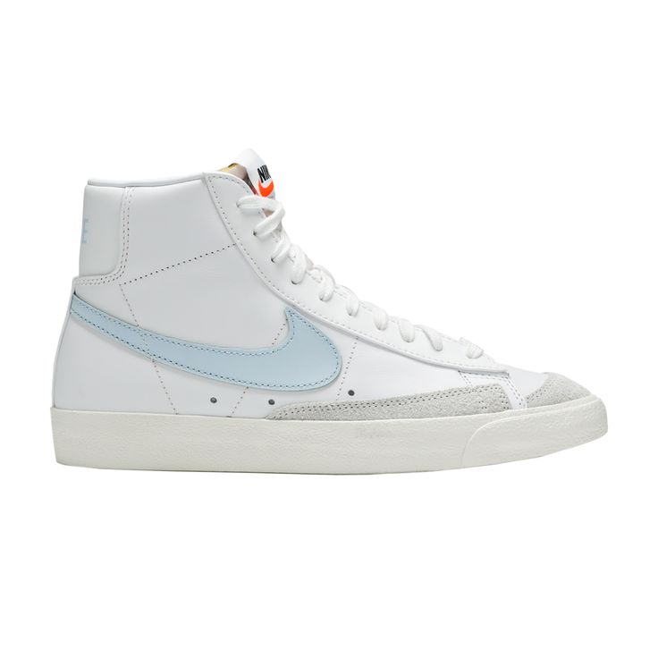 Find NIKE Blazer Mid '77 Vintage 'like Mike on Editorialist. Blazer Mid '77 Vintage 'Like Mike' Lifestyle Moodboard, Blazer Shoes, Blazer Mid 77 Vintage, Nike Blazers, Nike Blazer Mid 77, Nike Blazer Mid, Nike Blazers Mid, Nike Air Shoes, Cute Nike Shoes