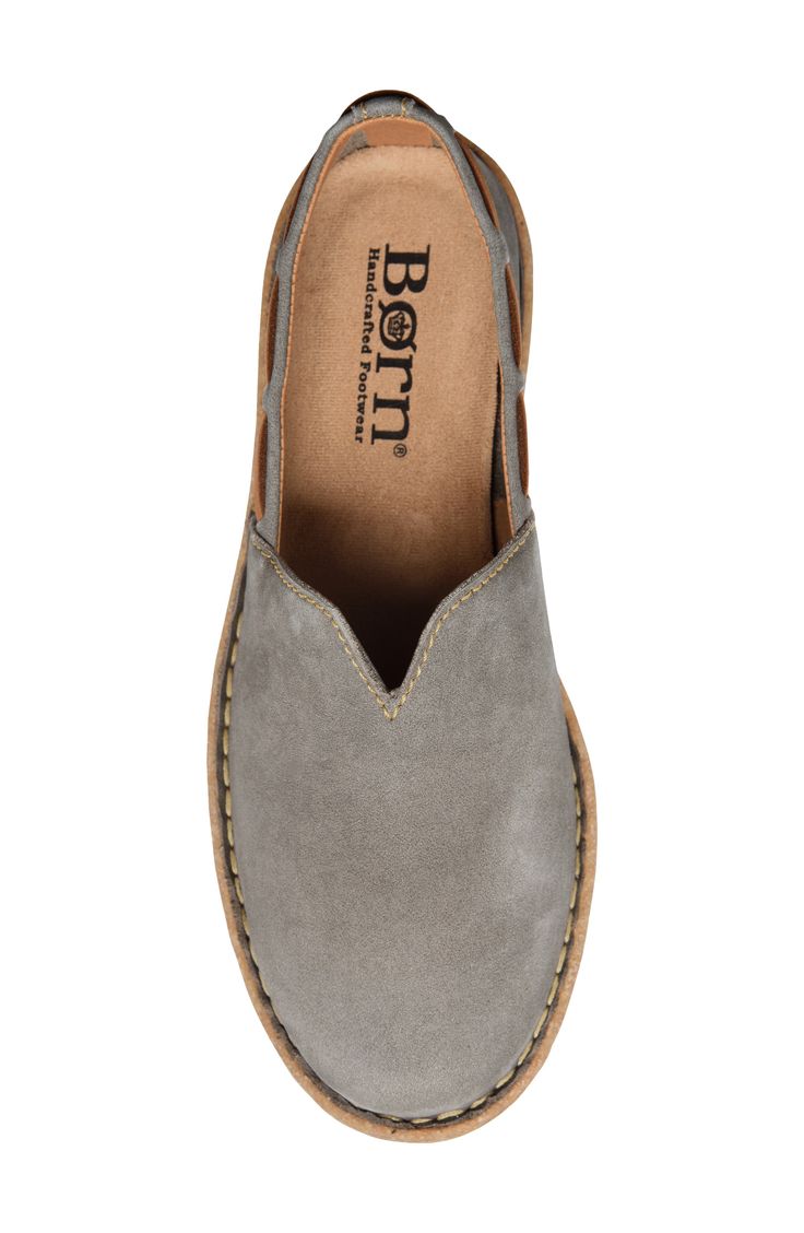 A soft nubuck upper and cushioned footbed bring slipper-quality comfort to a laid-back loafer built on a flexible rubber sole. Cushioned footbed Leather upper/textile lining/rubber sole Imported Winter Shoes For Women Casual Comfy, Popular Women Shoes, Narrow Width Shoes For Women, Fall 2024 Shoes Women, Best Fall Shoes For Women, Comfy Flats For Women, Womens Fall Shoes 2024, Fall Women’s Shoes, Womens Flats Shoes