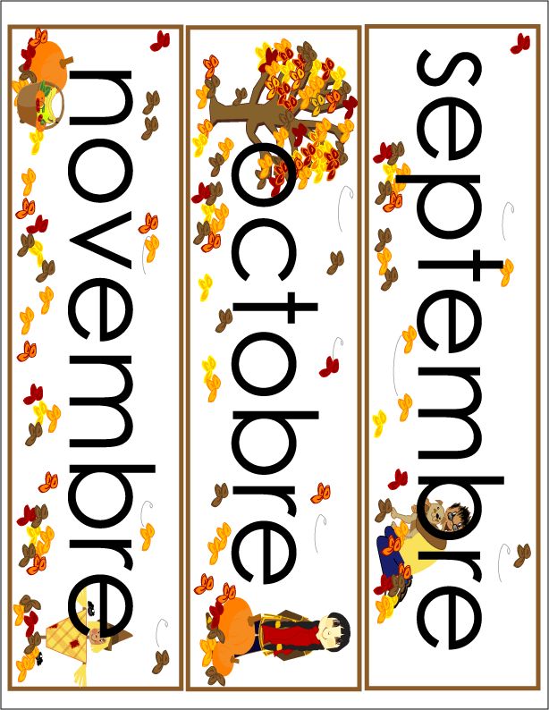 an autumn banner with the words november, november and november