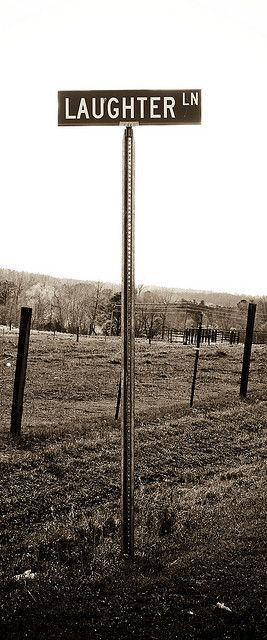 a street sign sitting in the middle of a field