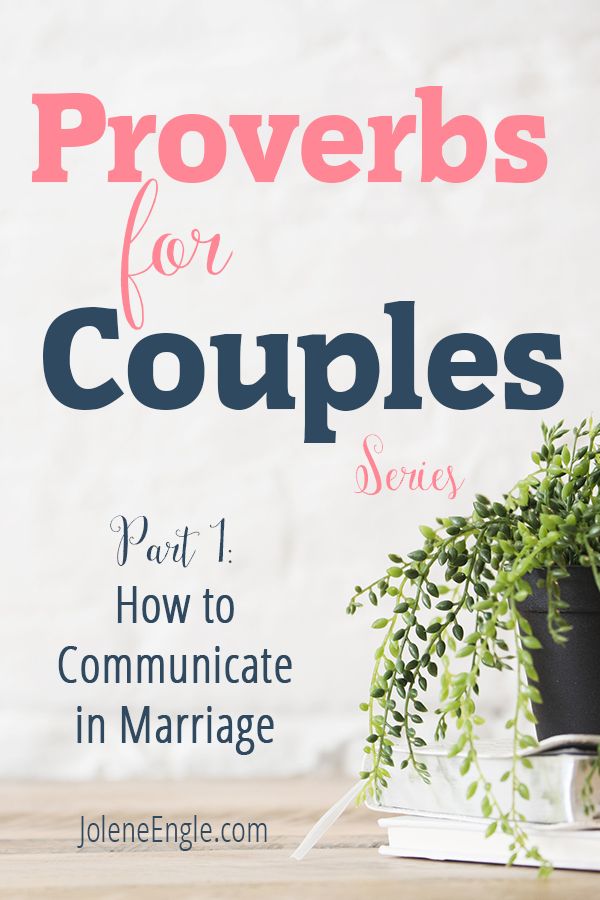 a potted plant with the words provers for couples part 1 how to communicate in marriage