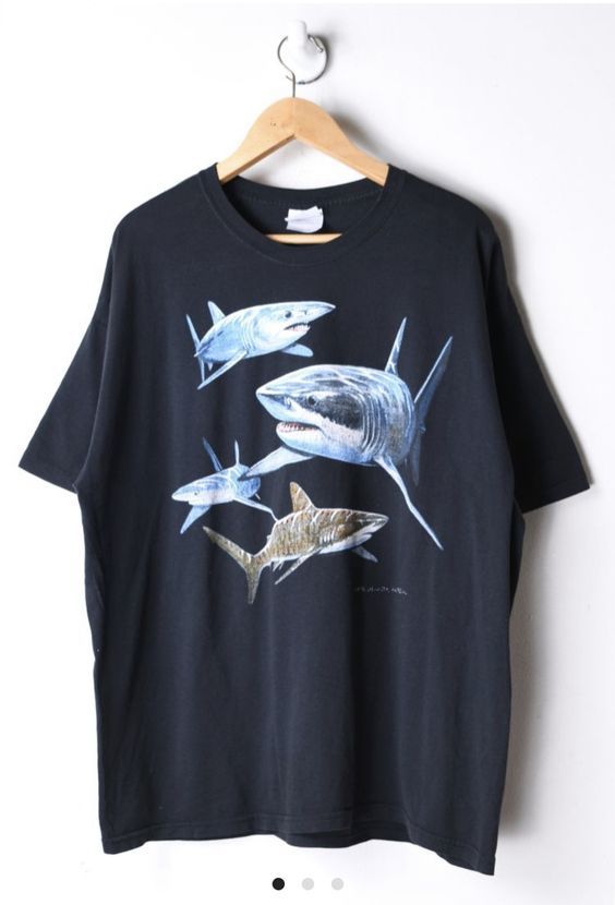 Shark Baby Fish T Shirt Easy 30 day return policy Shark Shirt Aesthetic, Aesthetic Fish, Fish T Shirt, Fun Graphic Tees, Baby Fish, Cool Tee Shirts, Shark Shirt, Shirt Aesthetic, Shark T Shirt