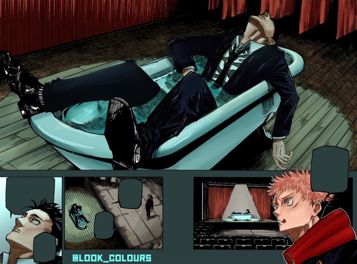 an image of a man laying in a bathtub