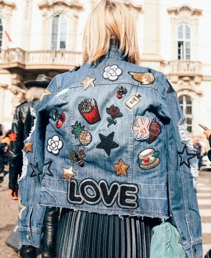 Jean Jacket With Patches, Patches For Backpacks, Patches For Jeans, Jeans Patch, Jean Jacket Patches, Jacket Patches, Diy Denim Jacket, Jean Jacket Outfits, Denim Jacket Patches