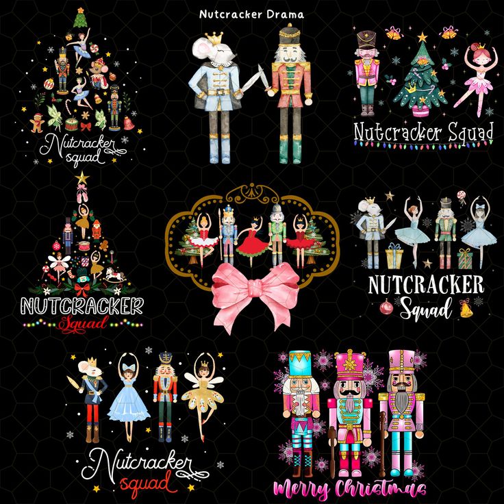 the nutcrackers and princesses are all in their christmas costumes for this holiday season