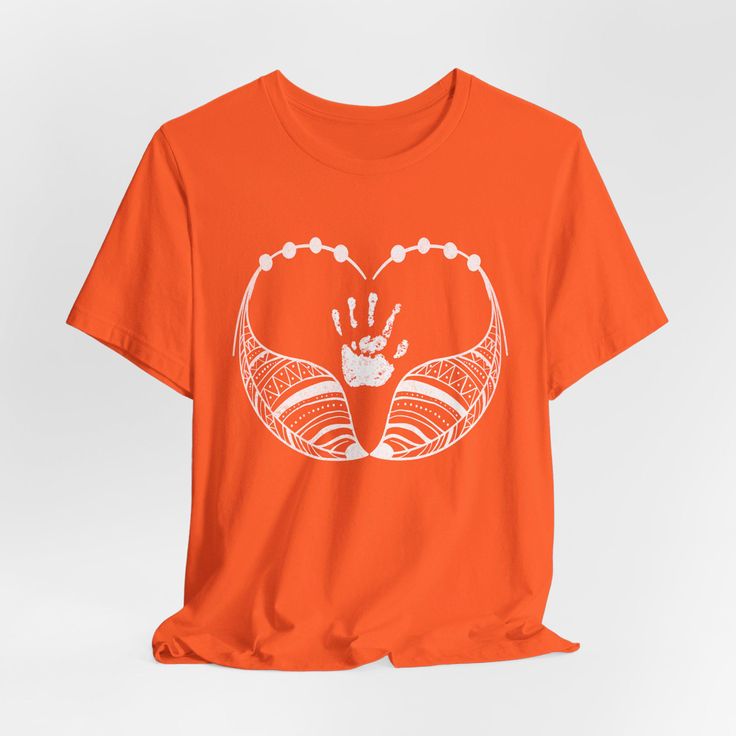 National Day for Truth and Reconciliation Canada Orange T-shirt - Classic unisex jersey short sleeve tee made from soft cotton. - Quality print ensures durability and attractiveness. - Features ribbed knit collars for shaping and tapered shoulders for better fit. - Dual side seams maintain garment shape over time. - Made from 100% lightweight Airlume combed and ring-spun cotton (4.2 oz/yd²). - Ideal for layering, breathable, suitable for active and leisure wear. - Retail fit suitable for casual and semi-formal wear. - Crew neckline for classic style, easy to accessorize. - Manufactured by Bella+Canvas in the US and internationally with humane, sustainable practices. - Certified by Fair Labor Association and Platinum WRAP. - Tear-away label minimizes skin irritations. - Fabric blends includ Short Sleeve T-shirt With Front Print, White Print Short Sleeve T-shirt With Front Print, White Print Short Sleeve T-shirt With Front Design, White Print Short Sleeve Graphic Tee, Ring-spun Cotton Short Sleeve Tops With Front Print, Orange Short Sleeve T-shirt With Letter Print, White Print Graphic Design Short Sleeve T-shirt, Orange Relaxed Fit T-shirt With Screen Print, Orange Relaxed Fit T-shirt With Graphic Print