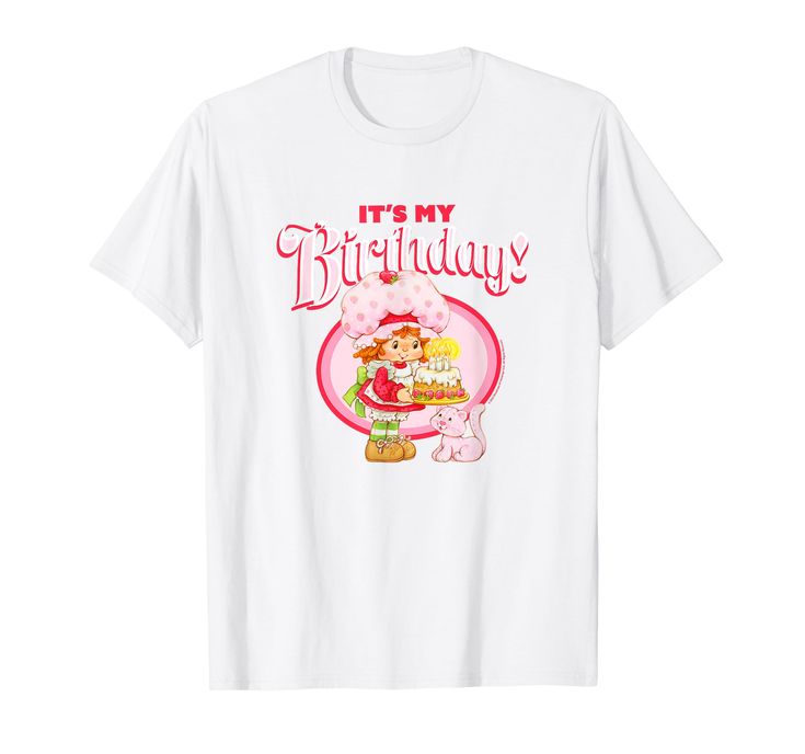 PRICES MAY VARY. Officially Licensed Strawberry Shortcake Apparel for Men - Women - Boys - Girls - Toddler; Birthday T-Shirts; Birthday Cake T-Shirts; Friendship T-Shirts; Spring T-Shirts; Easter T-Shirts; Gardening T-Shirts; Pets T-Shirts; Eighties T-Shirts; 23S3SC00031A-001 Lightweight, Classic fit, Double-needle sleeve and bottom hem Strawberry Shortcake Shirt Outfit, Strawberry Shortcake Shirt Ideas, Strawberry Shortcake Sweatshirt, Strawberry Shortcake Shirt Vintage, Spring Pink T-shirt With Strawberry Print, Huckleberry Pie, Strawberry Shortcake Birthday, Spring T Shirts, Easter T Shirts