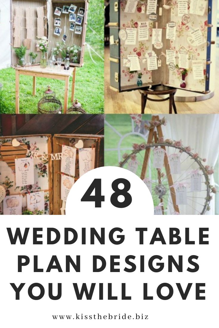 wedding table plans you will love