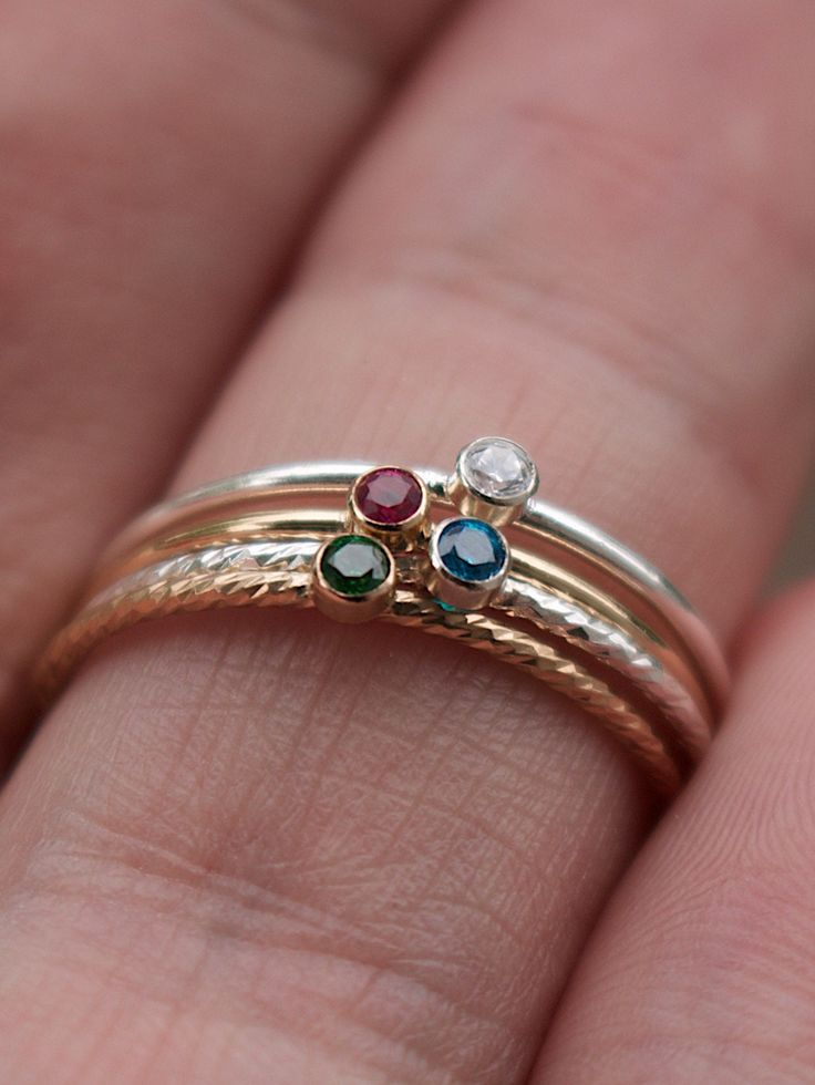 "Copy and paste into your browser, get 15% off ➔ https://bit.ly/VD15OFF The perfect best friend gift, gift for your sister, or dainty jewelry for your bridesmaids to wear on your wedding day, pick any one of our 12 birthstone choices! DETAILS: -One ring -Ring is Sterling Silver or Gold filled -1mm Band -2mm Cubic Zirconia stones You will receive one birthstone ring. **Every item is handmade, this means that each will be unique and may not look EXACTLY like the picture, but it will look very simi Gold Sterling Silver Stackable Rings For May Birthstone, Gold May Birthstone Ring As Gift, Gold Rings For May Birthstone Gift, Gold Sterling Silver Stackable Rings As Gift, Gold Stackable Gemstone Rings For Gifts, Dainty Gold Birthstone Ring As Gift, Gold Stackable Rings For Mother's Day Gift, Rose Gold Birthstone Stackable Rings For Gift, Gold 14k Birthstone Ring For Birthday