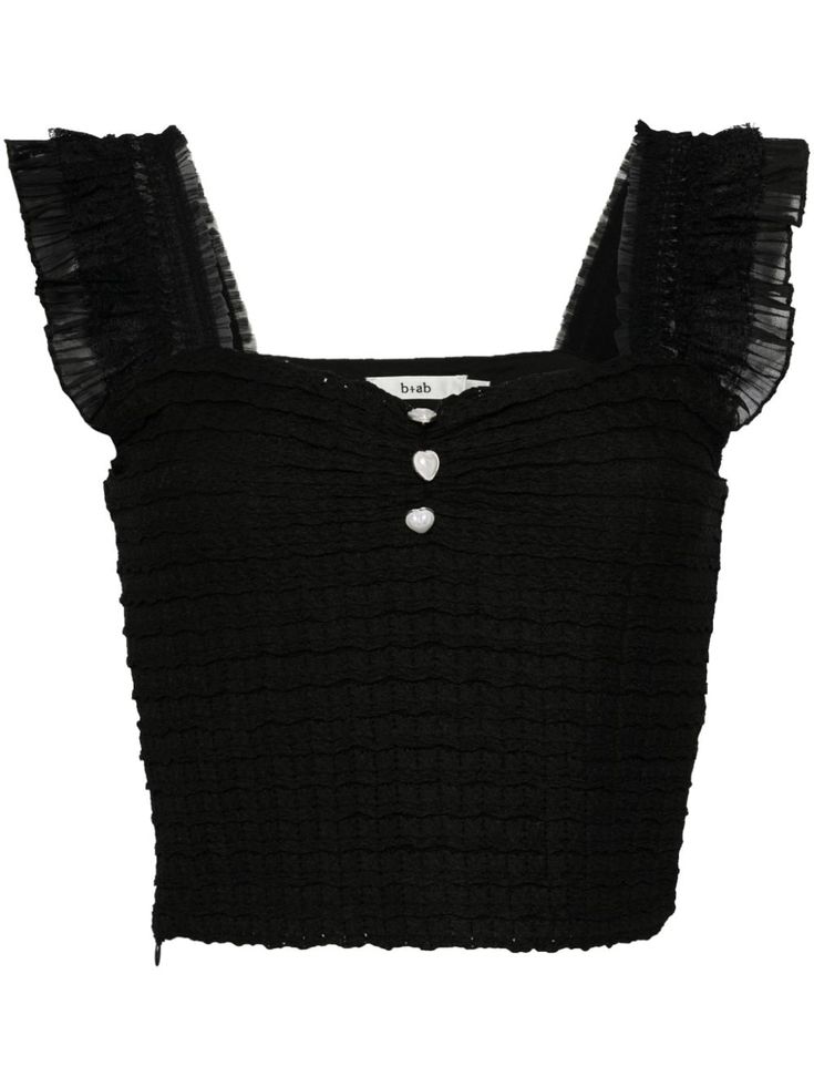 Black Bodice Top, Farfetch Black Top, Bodice Top, Ruched Top, City Dress, Airport Fashion, Ruched Bodice, Iconic Bags, Summer Beach Wear