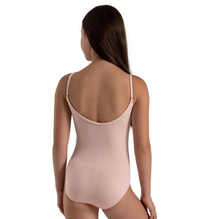 Your collection of dancewear could not be complete without the Camisole Leotard with Adjustable Straps. This best-seller is made of a nylon and spandex combination that is soft and flexible. Adjustable straps ensure a custom fit while the double-stitched seams guarantee long-lasting wear. Offered in multiple colors to match your individualized style. Available in both adult and child sizes. Stretch Camisole Leotard With Built-in Bra, Fitted Ballet Bodysuit With Built-in Bra, Summer High-stretch Dancewear Leotard, Fitted Ballet Leotard With Built-in Bra, Sleeveless Bodysuit For Dance In Summer, Sleeveless Summer Dance Bodysuit, Sleeveless Bodysuit For Summer Dance, Stretch Dancewear Leotard, Solid Stretch Leotard For Dancewear