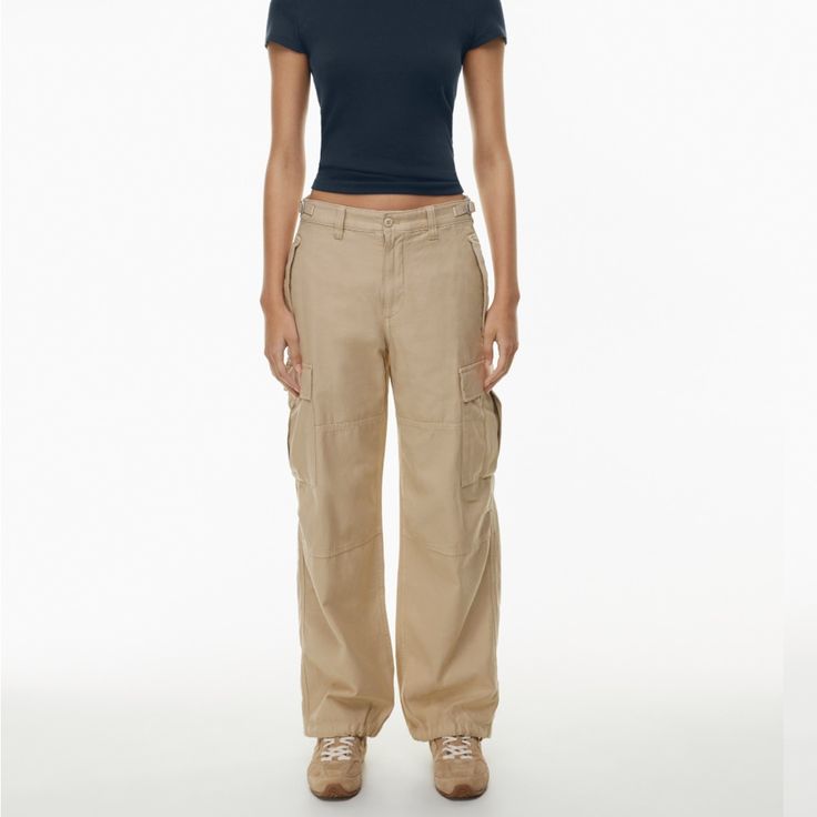 Aritzia Tna Supply Cargo Pant Gd Beige Hummus Color Size 8. Adjustable Waist Tabs, Lots Of Pockets, Drawstring Ankles Too! Baggy Fit Very Generous Waist Adjustments. Worn Once And They’ve Just Been Sitting On A Shelf. Caro Pants, Aritzia Cargo, Best Cargo Pants, Wedding Sweatshirts, Tan Cargo Pants, Khaki Slacks, Black Ankle Pants, Tweed Trousers, Blue Tuxedos