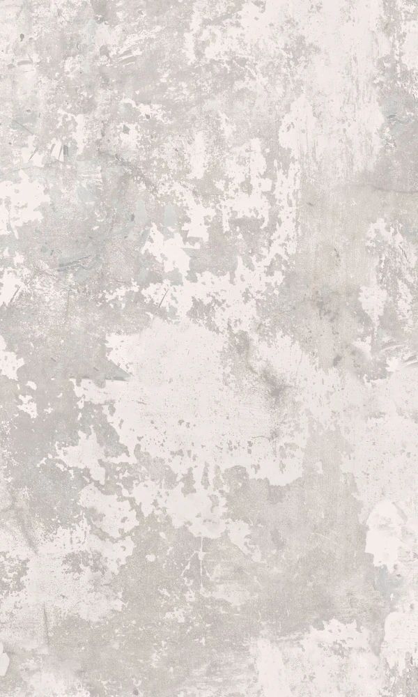 an old, grungy concrete wall with white paint on the top and bottom