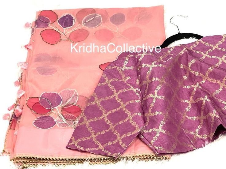 Pink organza saree teamedup with contrast blouse Condition:brand new Care instructions: Drywash  Note: tired of wearing pattu sarees wear ,try theses partywear sarees Blouse :36 allowance provided  Pico/fall:this saree comes with pico and fall done Note : For any questions please message +1669-600-9394 Will do videos for selected saree too Saree color: shown image The original color of items which you buy may differ minutely from the images due to camera capture sensitivity,lighting and even your system screens so there may be minor possibility change of brightness and contrast  Occasions: Festival,traditional parties,Birthday parties ,wedding anniversary other ,grand occasions,temple Jwellery is suitable gives you elegant look.. Overview: Elegance never goes out of style ,Express yourself Pink Organza Lehenga With Unstitched Blouse, Eid Pink Organza Pre-draped Saree, Pink Tissue Silk Pre-draped Saree With Self Design, Pink Pre-draped Cotton Silk Saree With Resham Embroidery, Pink Cotton Silk Pre-draped Saree With Resham Embroidery, Pink Tissue Silk Sets For Diwali, Pink Organza Traditional Wear For Navratri, Navratri Pink Organza Traditional Wear, Pink Cotton Silk Party Sets