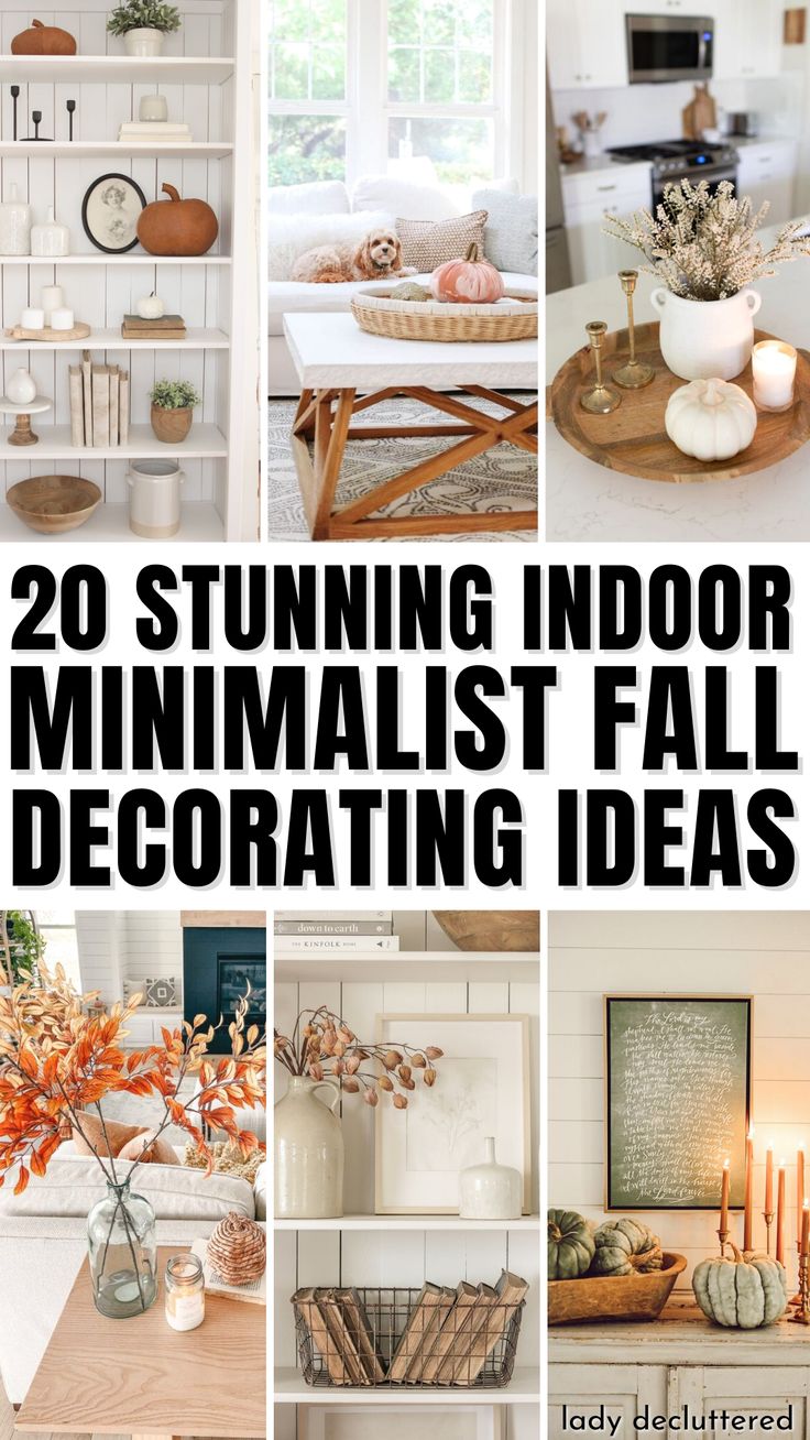 20 Stunning Indoor Minimalist Fall Decorating Ideas Fall Dining Room Table Decor, Minimalist Fall Decor, Fall Dining Room Table, Natural Fall Decor, Indoor Fall Decor, Fall Decor Home, Minimalist Dekor, Fall Mantle Decor, Modern Fall Decor