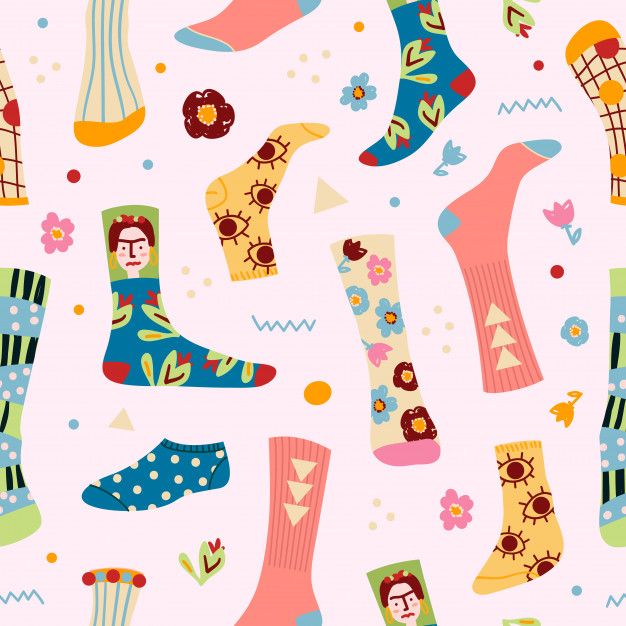 Socks Illustration, Female Legs, Background Print, Art Socks, Funky Socks, Socks Pattern, Stylish Socks, Bullet Journal Art, Funny Illustration