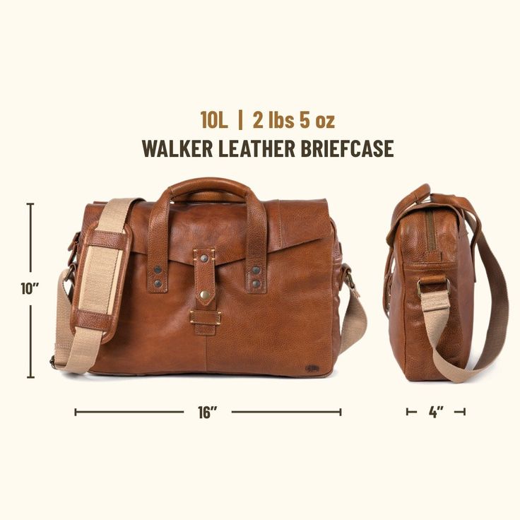 Mens Walker Leather Briefcase bag hover Buffalo Jackson, Leather Briefcase Bag, Briefcase Bag, Raw Leather, Vintage Leather Bag, Lightweight Bag, Leather Briefcase, Classic Leather, Price Tag