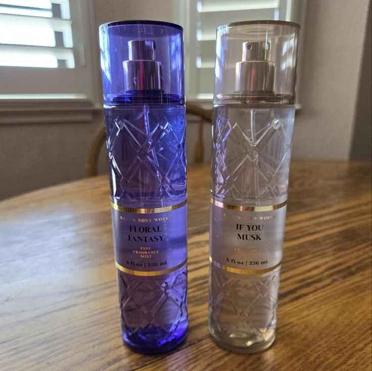 Nwt Bath & Body Works Pair Of New Scent Fine Fragrance Mists. Scents Included: "If You Musk" With Fragrance Notes Of Iris, Pink Pepper, And Airy Musk. "Floral Fantasy" With Fragrance Notes Of Prach Osmanthus, Jasmine, And Warm Patchouli. Brand New, Never Used, Perfect Condition. Each Retails For 18.95 + Tax And Shipping That I Paid. Smoke-Free Home With A Dog I Truly Appreciate You Popping By My Closet. Respectfully, Please Keep In Mind That Posh Takes 20% Of Every Sale Glossier You, Flower Bomb, Pink Pepper, Fragrance Mist, Body Mist, Fragrance Notes, Bath Body, Smell Good, Bath Body Works