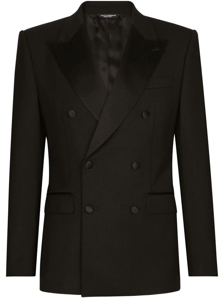 Dolce & Gabbana Sicilia-fit double-breasted three-piece Suit - Farfetch