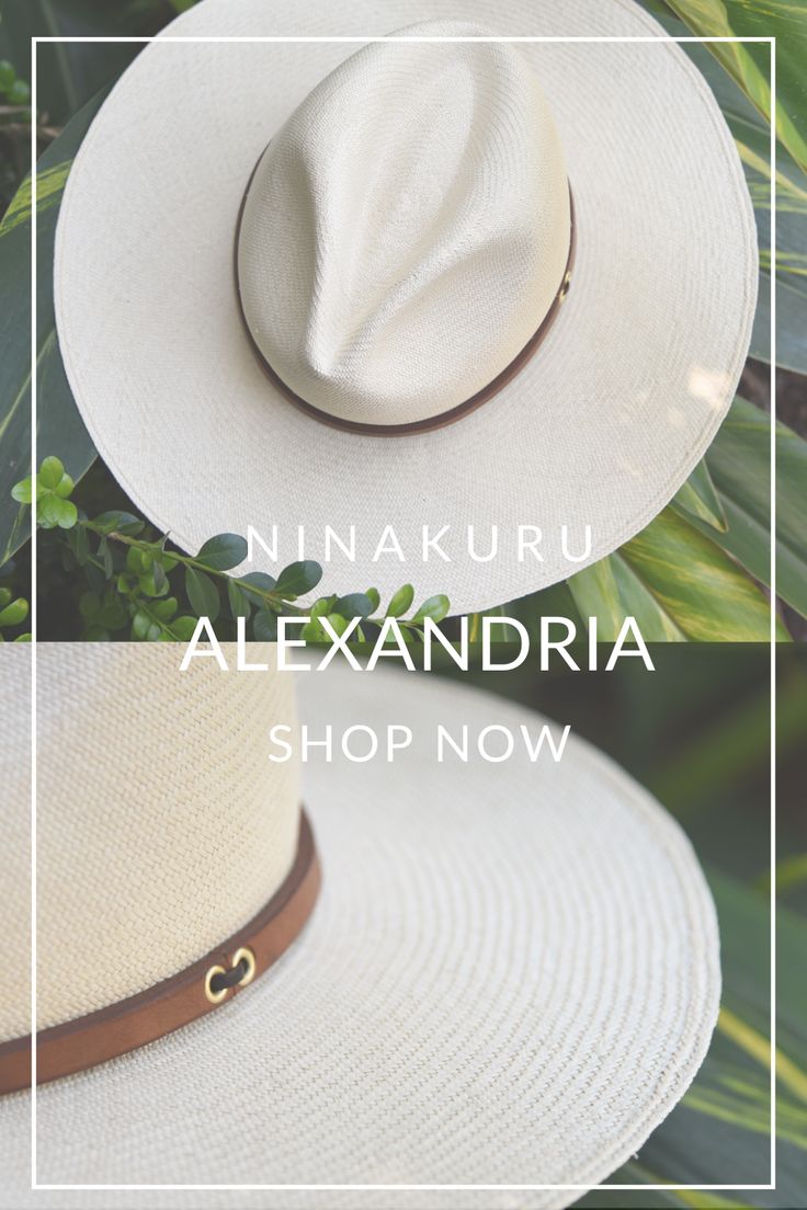 Handwoven from sustainably sourced toquilla straw, known for its durability, breathability, and flexibility, the Alexandria Panama hat is styled with your choice of a tan, chocolate brown, or black leather band. The Alexandria is a great option for anyone building their capsule accessories collection. #fedorahat #strawhat #Panamahat #ethicalhat #sustainablehat Luxury Panama Hat For Summer Beach, Luxury Adjustable Fedora For Beach, Luxury Adjustable Fedora For The Beach, Summer Everyday Panama Hat With Flat Crown, Luxury Summer Panama Hat For Vacation, Luxury Panama Hat For Summer Vacation, Fitted Panama Hat For Everyday Summer Wear, Summer Panama Hat With Flat Crown For Everyday, Luxury Wide Brim Adjustable Straw Hat