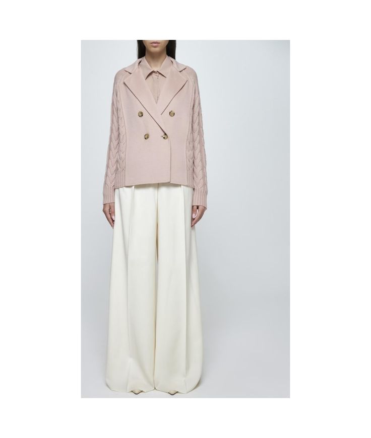 Max Mara Micio Wool And Cashmere Peacoat | italist Max Mara Coat, Zimmermann Dress, Pleats Please Issey Miyake, Knit Sleeve, Oversized Silhouette, Camel Color, Gorgeous Bags, Jeans Jumpsuit, Italian Style