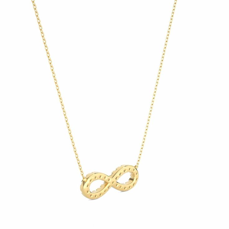 Present this 0.40 Ct Diamond Infinity Pendant as its symbolize lasting love between a beautiful bol. the diamond are making the best sparkle while the yellow is making the pendant look attractive Shop now! Note:- Each pendant will come with its respective chain included. The cost of the chain is already included in the displayed total amount. Please note that the chain you receive may vary slightly from the one shown in the image. Formal Infinity Clavicle Chain Jewelry, Fine Jewelry Infinity Diamond Cut, Infinity Shape Fine Jewelry Necklace For Formal Occasions, Fine Jewelry With Diamond Cut In Infinity Shape, Classic Infinity Diamond Cut Jewelry, Gold Infinity Necklace Fine Jewelry, Gold Diamond Infinity Necklace, Yellow Gold Infinity Necklace Fine Jewelry, Elegant Infinity Diamond Cut Jewelry