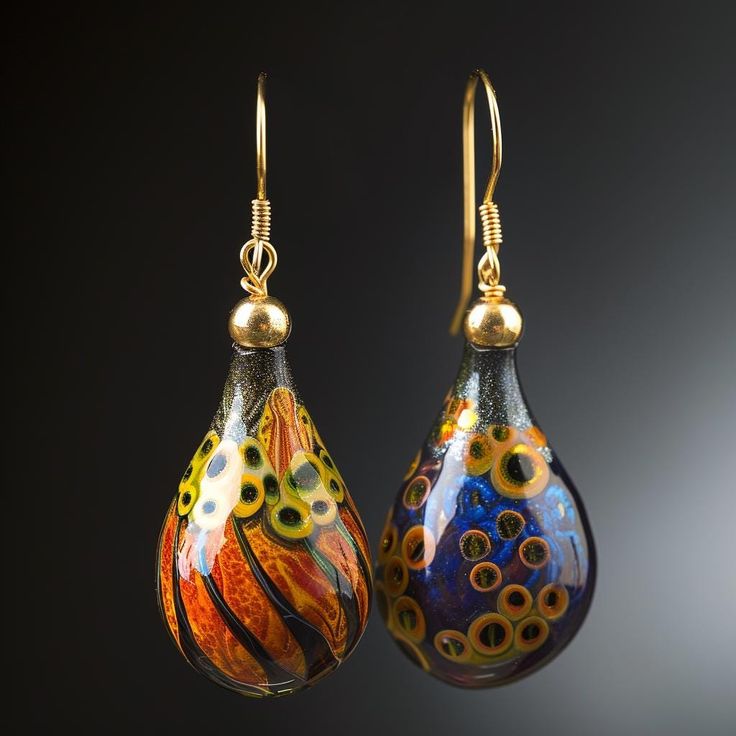 Make a bold statement with custom glass earrings that are designed to be as unique and individual as you are. These earrings are crafted by skilled artisans who use a variety of glass techniques, such as blowing, molding, and etching, to create one-of-a-kind pieces that reflect your personal style and artistic sensibility. Whether you prefer bold and colorful designs or subtle and minimalist styles, custom glass earrings are a wearable work of art that showcases your creativity and individuality Glass Drop Earrings With Matching Set, Modern Glass Teardrop Earrings, Modern Round Glass Earrings, Glass Drop Earrings As Gift, Modern Glass Earrings For Gifts, Unique Glass Jewelry With Matching Earrings, Glass Teardrop Earrings With Ear Wire, Teardrop Glass Earrings With Ear Wire, Clear Glass Earrings As A Gift