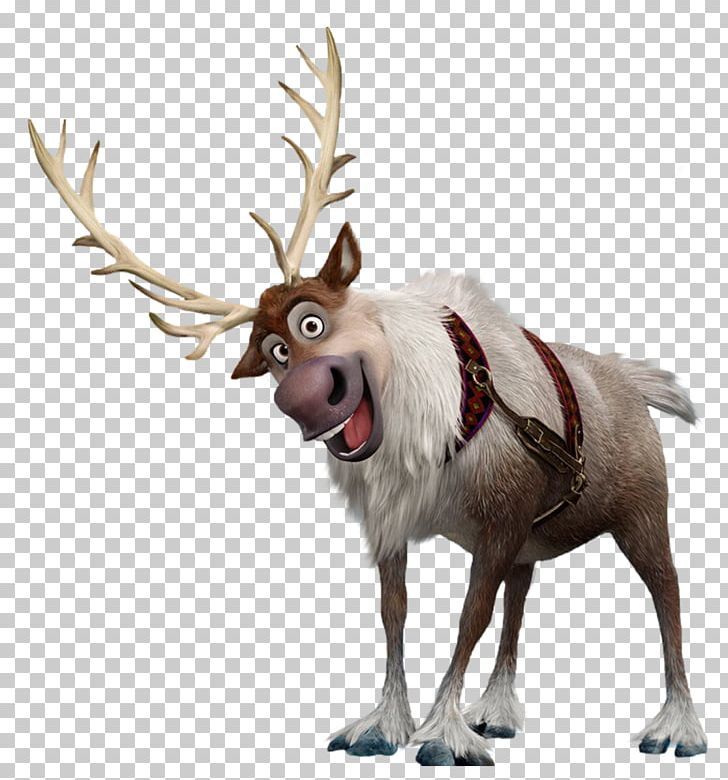 an animated character with horns and antlers on his head