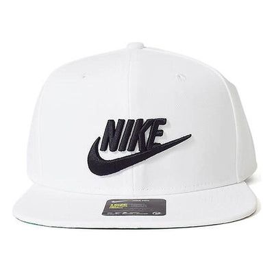 Nike Futura Pro Snapback Cap Athleisure Casual Sports White 891284-100 White Breathable Snapback Hat With Flat Brim, White Breathable Flat Brim Baseball Cap, Sports Functional Flat Brim Baseball Cap, Sports Baseball Cap With Flat Brim, Functional Sports Baseball Cap With Flat Brim, Functional Baseball Cap With Flat Brim For Sports, Nike Breathable Baseball Cap, Casual Nike Breathable Hat, Functional Snapback Baseball Cap For Sports