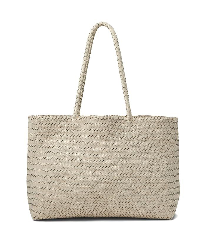 Madewell Madewell Transport E/W Woven Tote Casual Braided Bag For Everyday Use, Casual Everyday Braided Bags, Vacation Shoulder Bag With Intrecciato Weave And Double Handle, Trendy Everyday Woven Shoulder Bag, Casual Braided Shoulder Bag With Double Handle, Casual Braided Double Handle Shoulder Bag, Braided Shoulder Bag For Travel, Trendy Braided Travel Bags, Versatile Woven Bag With Double Handles