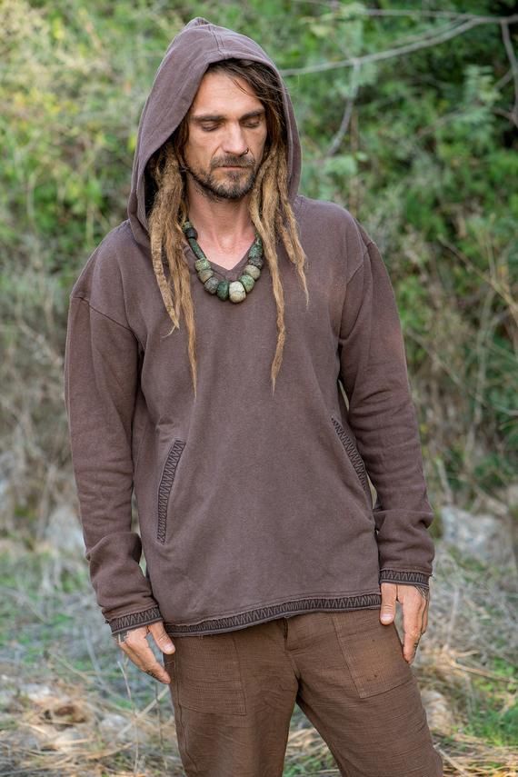 ❂ Hemp Cotton soft comfortable hoodie with tribal print . Dyed with walnut ❂55% hemp ~ 45% organic cotton⫸⫸ SIZE ⫸⫸S, M, L, XL and XXLPlease check the sizing chart in the last picture⫸⫸ MATERIALS ⫸⫸We focus on natural materials and aim to support traditional crafts and ancient skills ~striving to go deeper to the source of all materialsOur vision is to be able to connect with each being involved in the making from the very source,Being able to Source the most ethical, fair trade, Eco and conscio Brown Cotton Sweatshirt For Outdoor, Outdoor Brown Cotton Sweatshirt, Brown Cotton Hoodie For Outdoor, Bohemian Hooded Top For Fall, Outdoor Brown Cotton Hoodie, Bohemian Hooded Hoodie For Festivals, Brown Hooded Top With Kangaroo Pocket, Bohemian Hooded Hoodie For Fall, Hippie Hooded Festival Hoodie